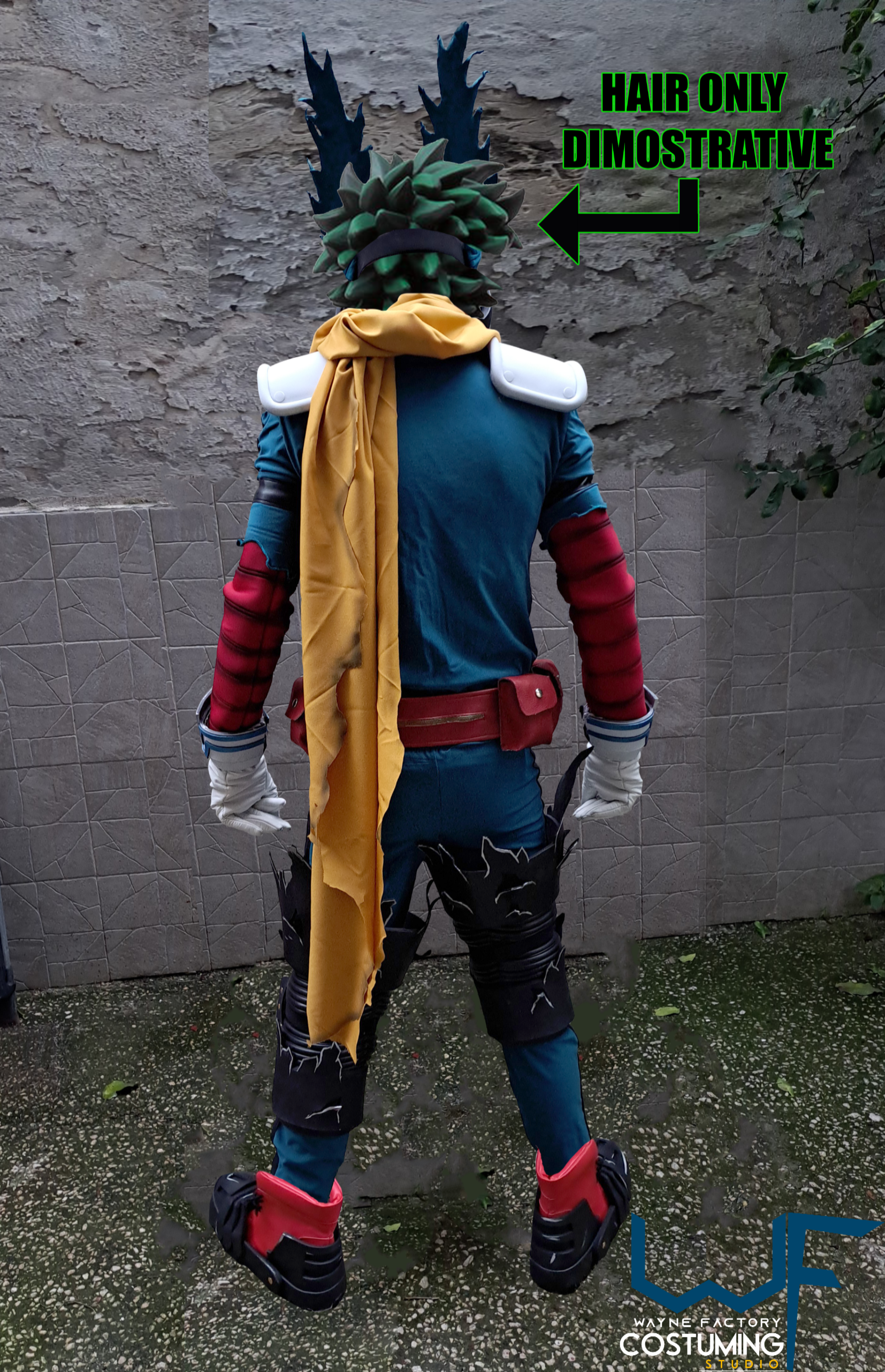 vigilante deku costume cosplay Izuku Midoriya cosplay my hero academia anime inspired