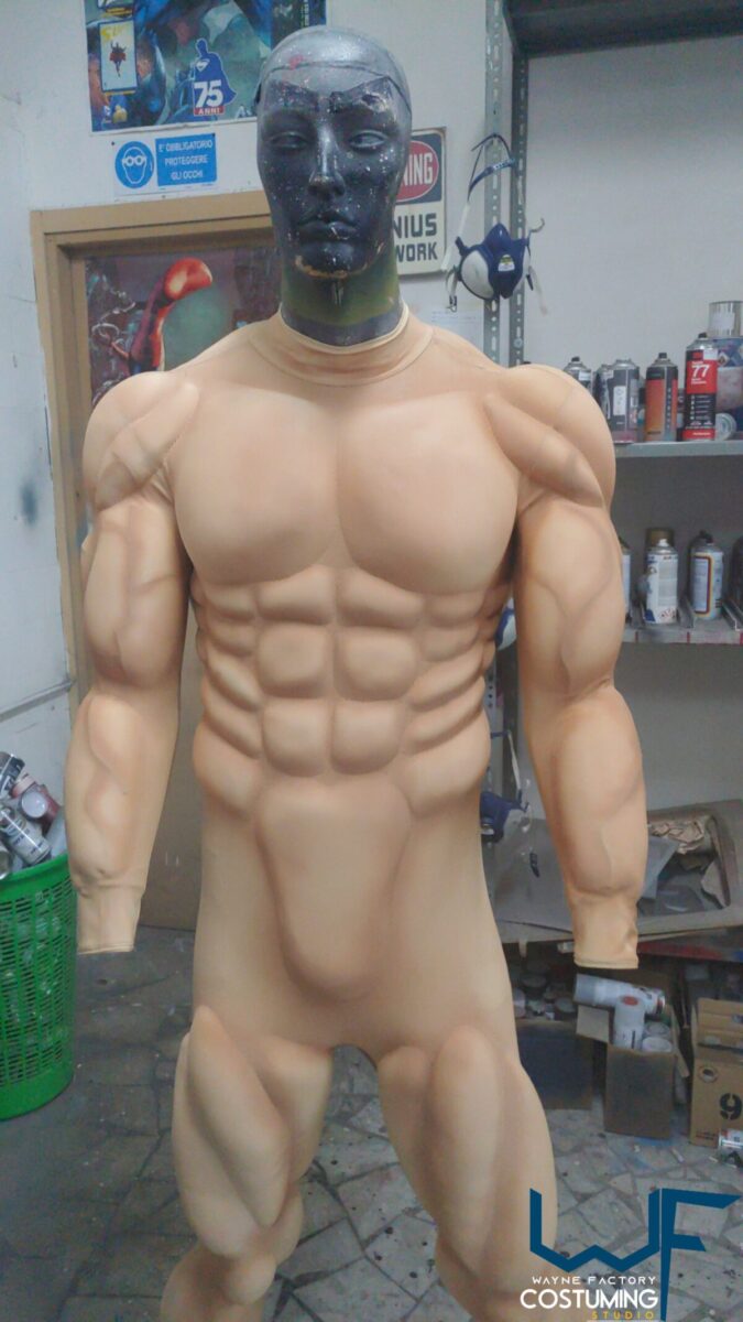 muscle suit skin color for costume cosplay superhero