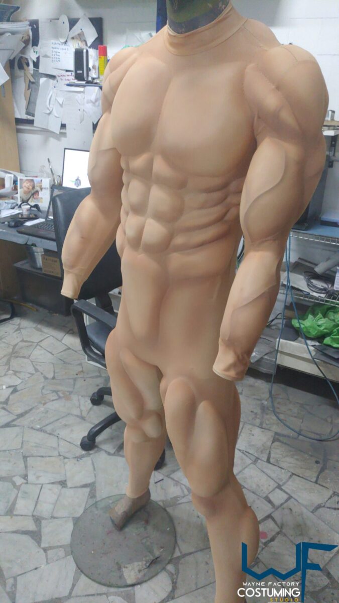 muscle suit skin color for costume cosplay superhero