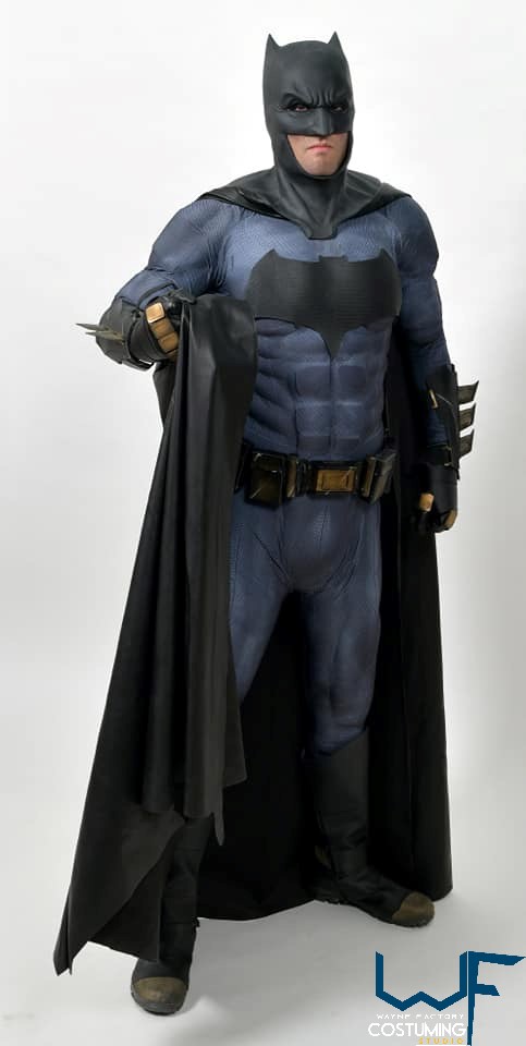 batman jla version justice league costume cosplay mask/cowl suit screen print tactical mask and version, superman vs batman armor logo emblem