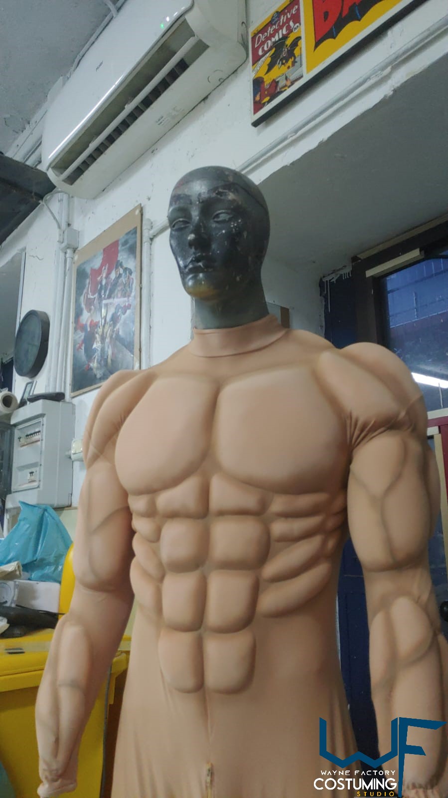 muscle suit skin color for costume cosplay superhero