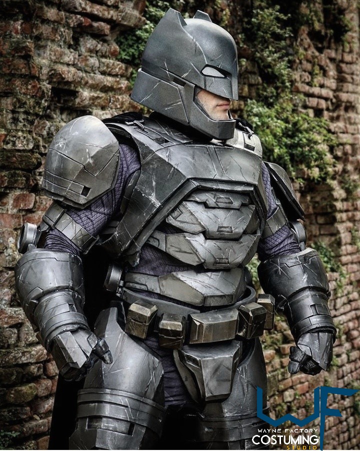batman jla version justice league costume cosplay mask/cowl suit screen print tactical mask and version, superman vs batman armor logo emblem