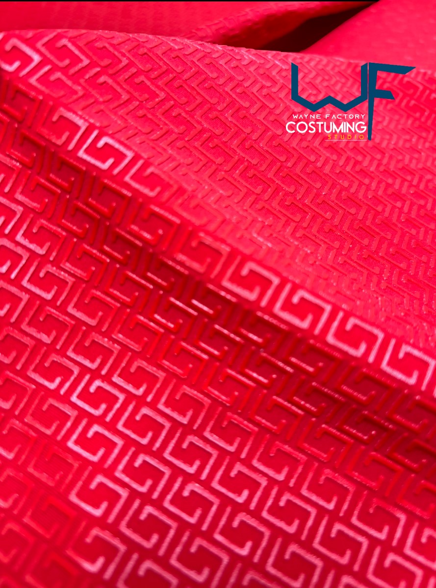 shazam dc comics cosplayer costume inspired props accessories fabric screen print
