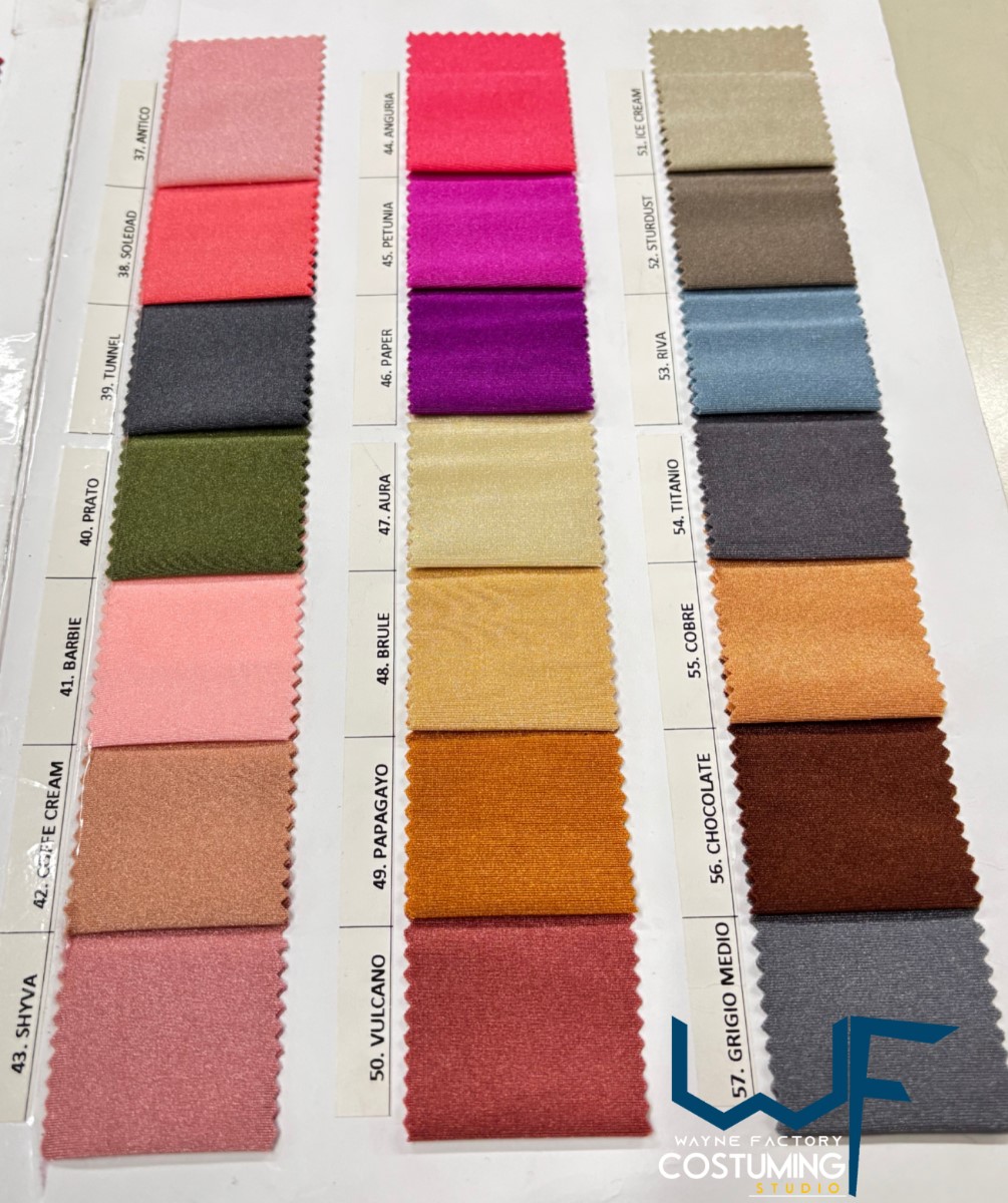 Lycra/Spandex glossy- BIELASTIC and stretchable