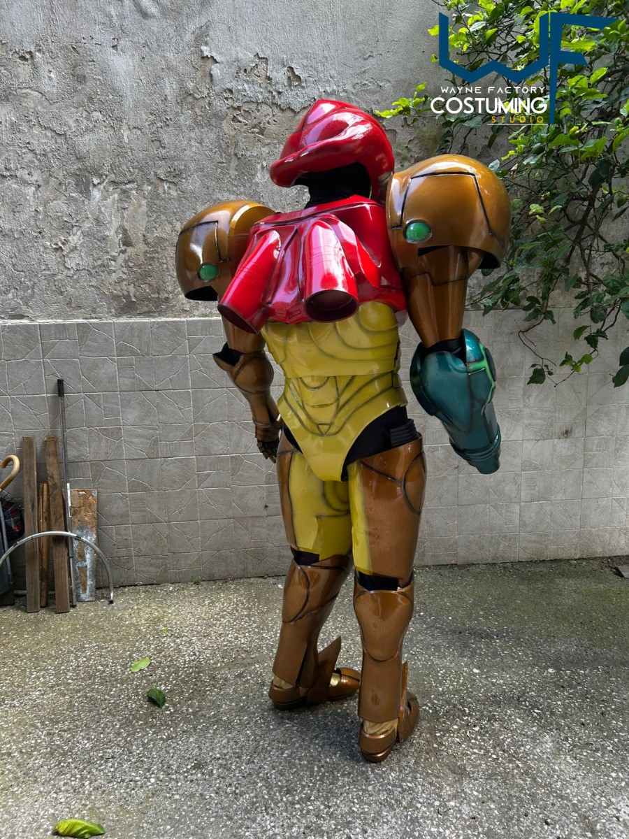 samus aran metroid videogame nintendo cosplay costume armor inspired