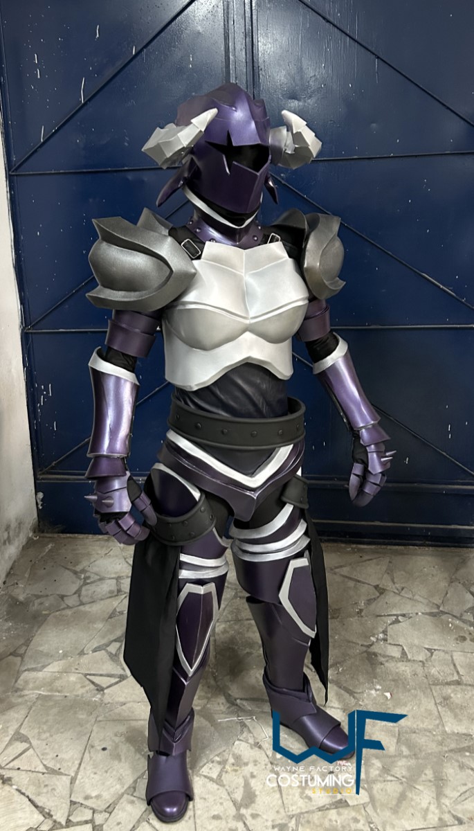 albedo armor cosplay costuming overlord videogame costume inspired