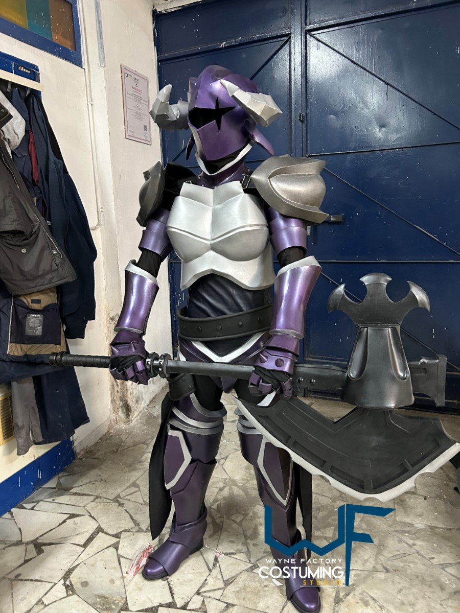 albedo armor cosplay costuming overlord videogame costume inspired