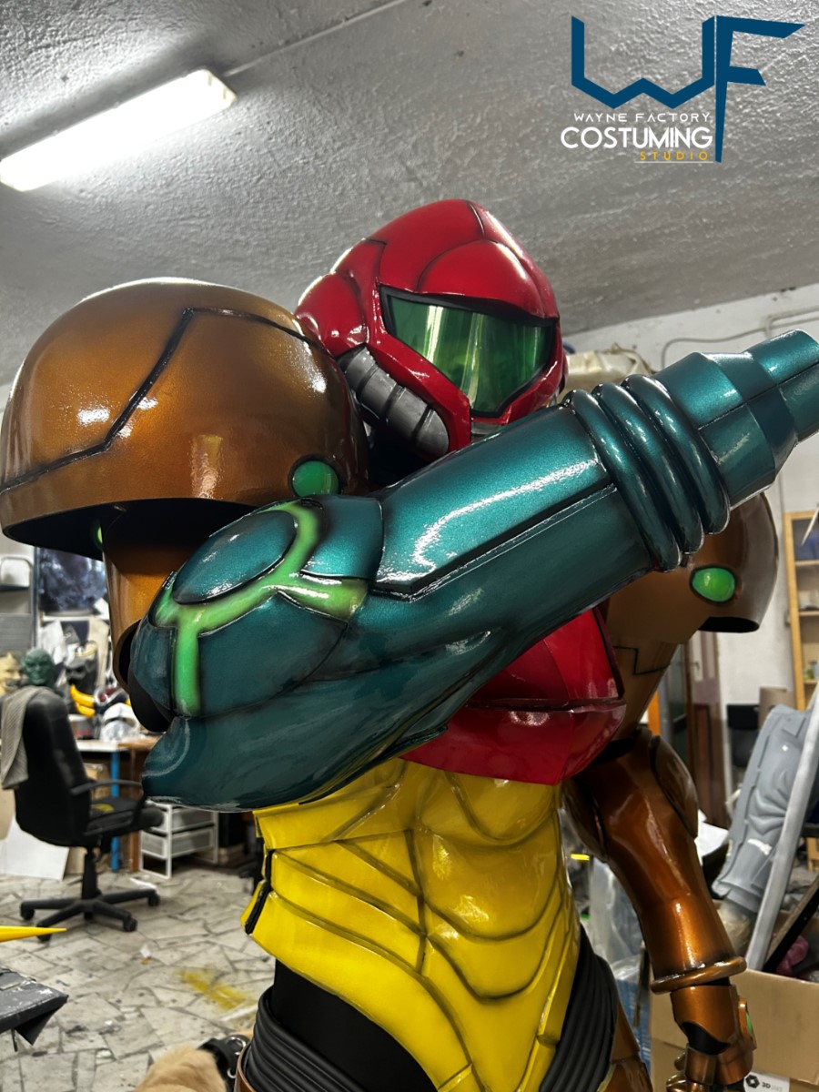 samus aran metroid videogame nintendo cosplay costume armor inspired