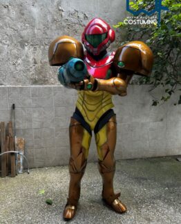 samus aran metroid videogame nintendo cosplay costume armor inspired