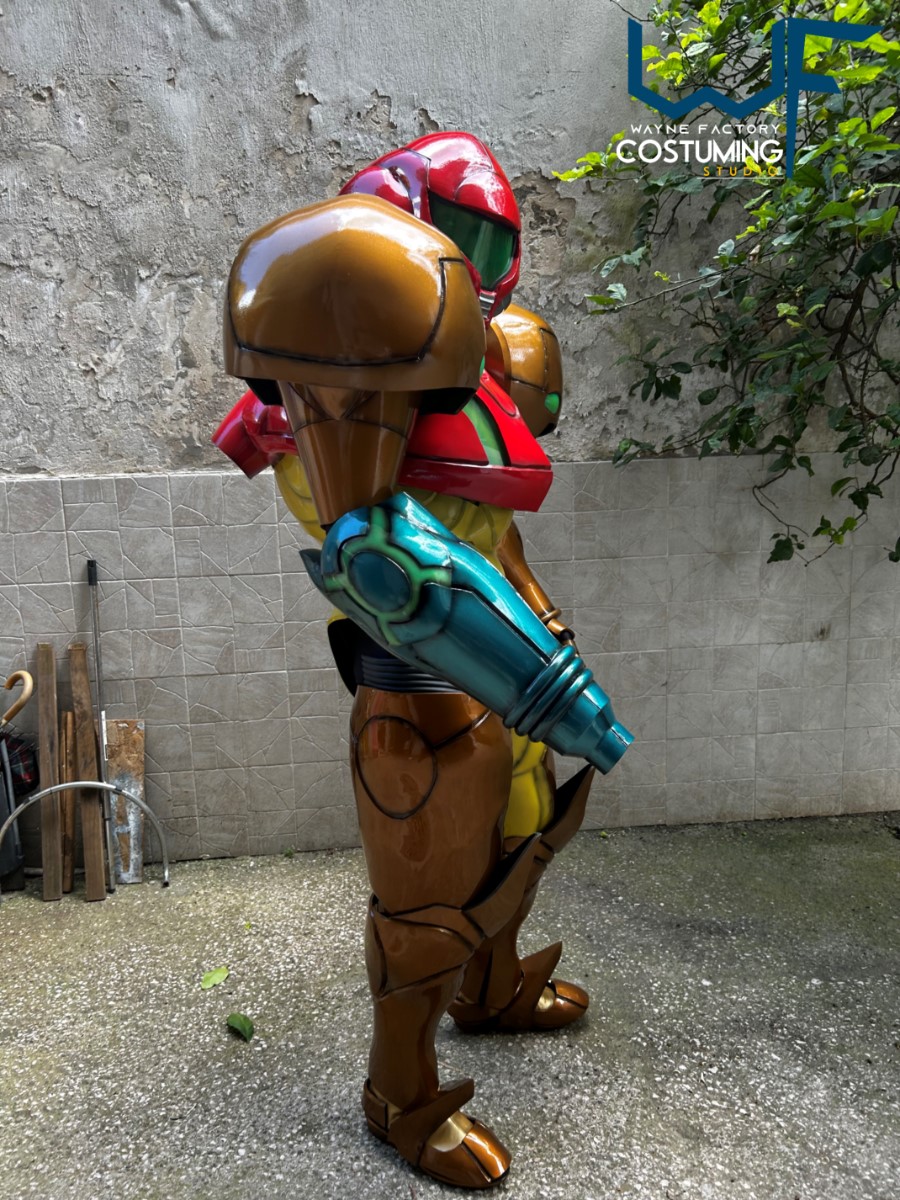 samus aran metroid videogame nintendo cosplay costume armor inspired