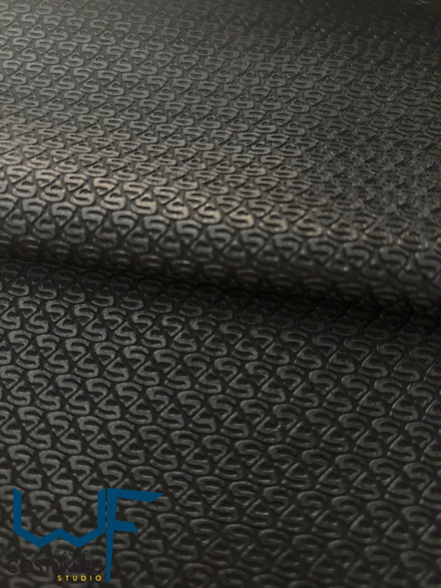 superman dc pattern texture screen printed fabric spandex lycra for cosplay and superhero elastic stretch tiles costume