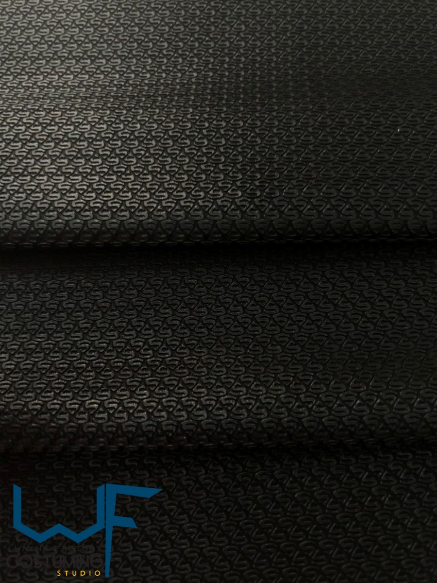 superman dc pattern texture screen printed fabric spandex lycra for cosplay and superhero elastic stretch tiles costume