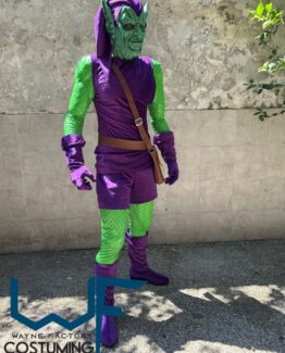 green goblin mask/cowl spiderman marvel ispired comics cosplay costume