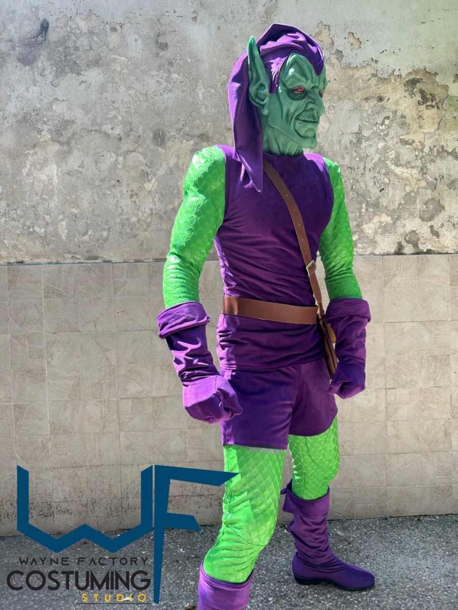 Green Goblin cosplay complete ~ Wayne Factory Costuming Studio