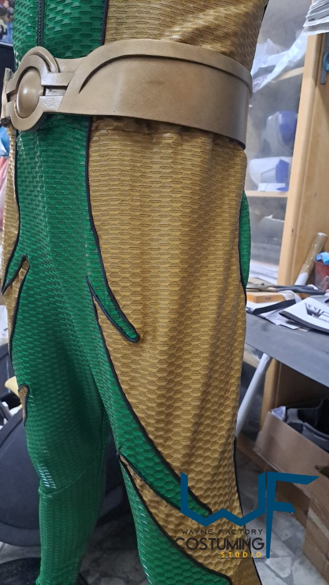 the deep homelander cosplay props and costume inspired amazon series tv show the boys screen printed fabric