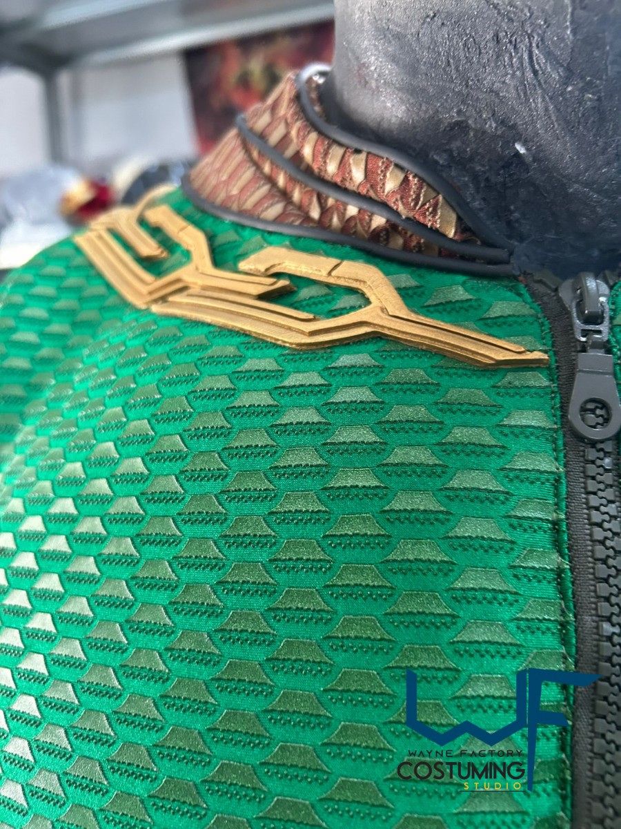 the deep homelander cosplay props and costume inspired amazon series tv show the boys screen printed fabric