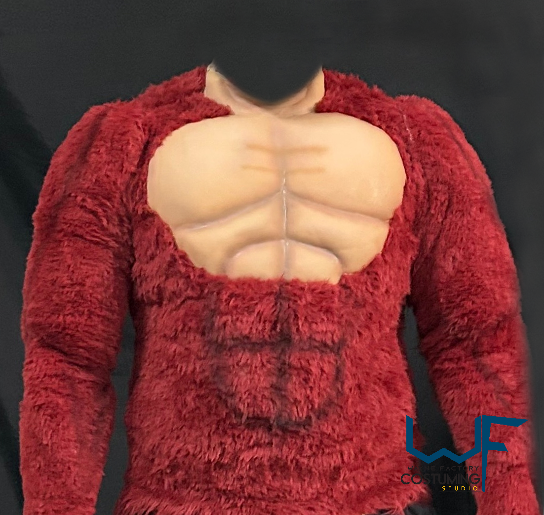 goku ss4 dragon ball super saiyan scimmione with fur muscle suit cosplay costume inspired