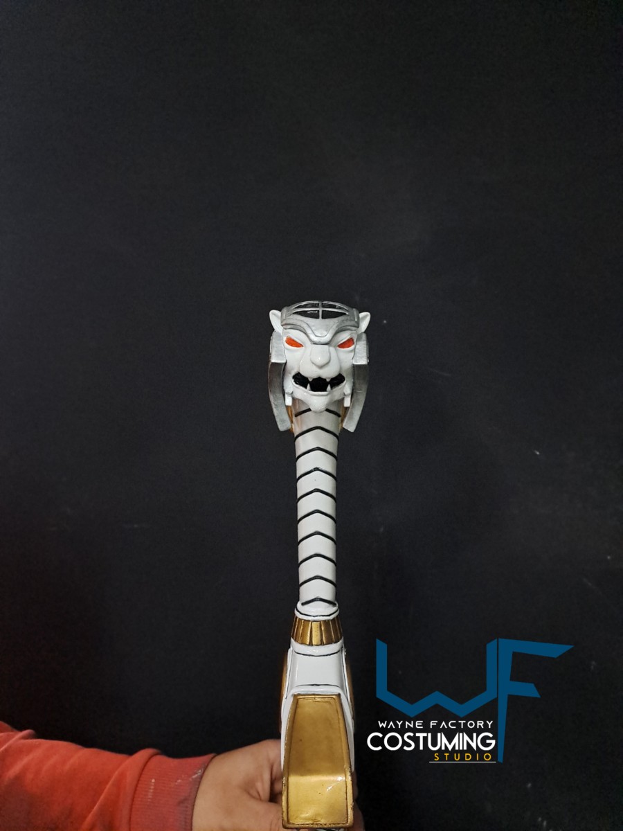 saba sword tommy oliver mighty morphin power rangers white mmpr weapon tigerzord old dragonzord dragon dagger cosplay props accessories inspired