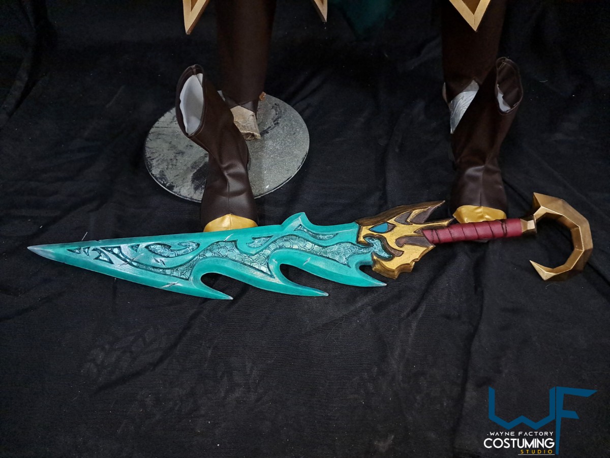 pyke league of legend cosplay costume eva slaughter docks of Bilgewater videogamen cosplay