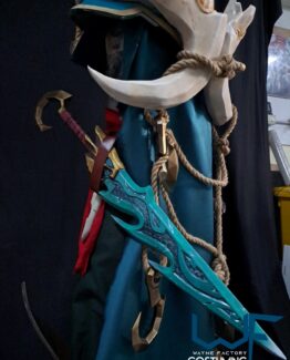 pyke league of legend cosplay costume eva slaughter docks of Bilgewater videogamen cosplay