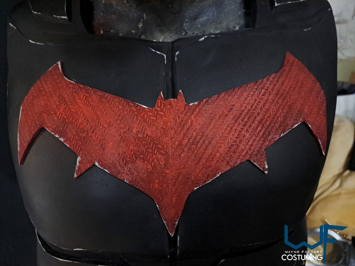 red hood dc comics helmet cosplay inspired resin cast eva foam film props batman family