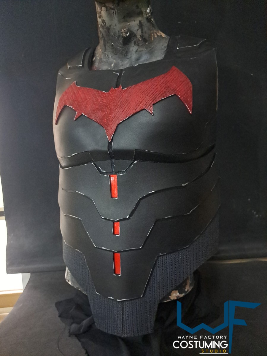 red hood dc comics helmet cosplay inspired resin cast eva foam film props batman family