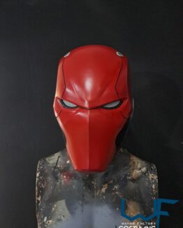 red hood dc comics helmet cosplay inspired resin cast eva foam film props batman family